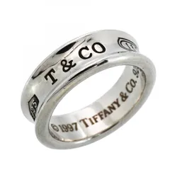【6jcb0985】ティファニー リング ナロー シルバー925 16号【中古】レディース