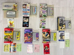 Nintendo スーパーファミコン ソフト カセット まとめ 7点 動作未確認