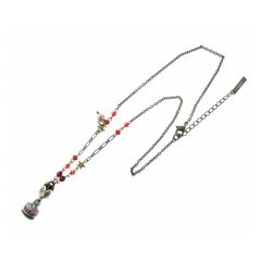 新品 アナスイ annasui ネックレス クロス 十字架 ゴシック スカル