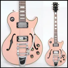 ★BURNY PLC-70PP Pink Swanky Spider限定モデル レスポールカスタムタイプ 一部不良有り★のサムネイル