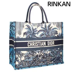 ディオール  BOOK TOTE/ブックトート パームズ ラージ トワル ドゥ ジュイトートバッグ レディース LARGE