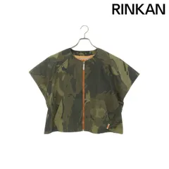 ピーディーエフ カモフラジップアップベスト メンズ M