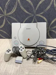 初代プレイステーション SCPH-1000 本体セット 通電確認済み ソフト付き