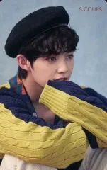 【中古】コレクションカード(男性) SEVENTEEN/S.COUPS(エスクプス)/背景青/CD「JAPAN 2ND SINGLE『舞い落ちる花びら(Fallin’ Flower)』」Loppi・HMV特典オリジナルスペシャルフォトカード