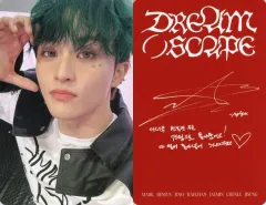 【中古】コレクションカード(男性) NCT DREAM/マーク(MARK)/裏面印刷サイン・メッセージ入り/CD「DREAM( )SCAPE」(QR Ver.)封入フォトカード