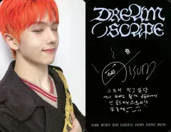 【中古】コレクションカード(男性) NCT DREAM/チソン(Jisung)/裏面印刷サイン・メッセージ入り/CD「DREAM( )SCAPE」(Photobook/Smoothie Ver.)封入フォトカード