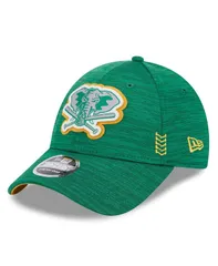ニューエラ メンズ アクセサリー 帽子 New Era Mens Green Oakland Athletics 2024 Clubhouse 9FORTY Adjustable Hat Green グリーン