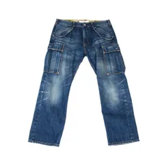 ジュンヤワタナベ コムデギャルソン デニムJUNYA WATANABE COMME des GARCONS denim 裏迷彩カーゴジーンズ インディゴMのサムネイル