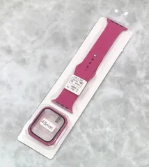 apple watch バンド ベルト カバーセット　series 7 専用　45mm　wat-H-001  【J】