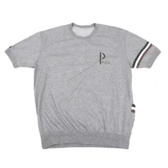 パパス スポーツPAPAS SPORTS イタリアンカラーハーフジップカットソー グレー48Mのサムネイル