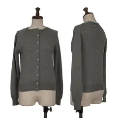 メゾンマルタンマルジェラMaison Martin Margiela 白タグ ウールニットカーディガン グレーSのサムネイル