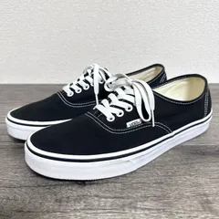VANS AUTHENTIC オーセンティック キャンバススニーカー 27.5cm ブラック/ホワイト メンズ
