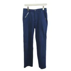 ルコックスポルティフ le coq sportif ゴルフウェア パンツ スラックス テーパード ストレッチ 76 青 ブルー /XZ ■ECB002