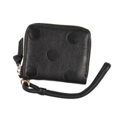 美品】perche ear別注ドット柄 ミニ ジャバラ折り財布 黒 - メルカリ