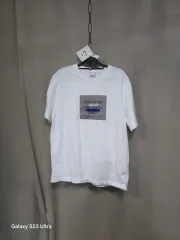 ZARA 白 半袖 Tシャツ (105_110)