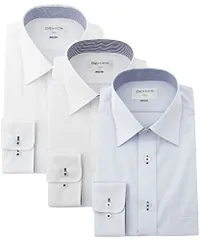 ORIHICA(オリヒカ) ワイシャツ形態安定3枚セット 抗菌防臭機能付き 長袖オールシーズンメンズ/ 6f038bd4