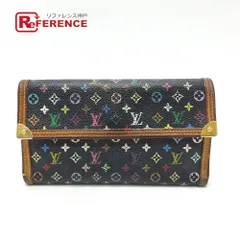 LOUIS VUITTON ルイヴィトン 長財布 ポルトトレゾール インターナショナル Ｍ92658 モノグラムマルチカラーキャンバス ノワール ブラック