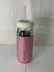 STARBUCKS スターバックス ステンレス コールドカップタンブラー グリッター アイスピンク 503ml 未使用保管品