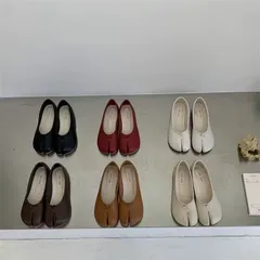 人気商品 足袋 足袋パンプス 足袋シューズ レディース パンプス ぺたんこ バレエ シューズ バレリーナ 靴 タビパンプス フラットシューズ ローヒール 靴 柔らかい 歩きやすい 疲れにくい 痛くない PU 5色からお選び