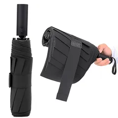 【新品】 E-SHEEP 形状記憶 折りたたみ傘【2026新登場・3秒でたためる傘・8本骨・風に強い】ワンタッチ自動開閉 おりたたみ傘 豪雨対応 梅雨対策 台風対応 男女兼用 折り畳み傘 撥水速乾 丈夫耐久 ギフトボックス付き (ブラック)