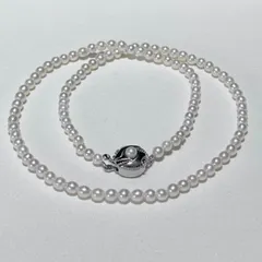 【極美品✨テリ強】 あこや真珠 3.3-3.8mm ベビーパール ネックレス アコヤパール 本真珠
