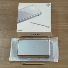 4-095 ニンテンドーDS LITE グロスシルバー 箱付き