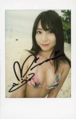 桃乃木かな チェキ 直筆サイン AV女優 桃乃木香奈 Kana Momonogi