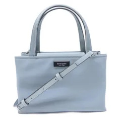 ケイトスペード KATE SPADE サムアイコン KSNYL ミニ トートバッグ ショルダー 2WAY 日本限定色 ロゴ ブルー グレー 系 0405
