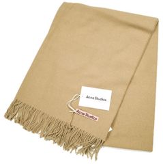 Acne Studios ウール100％ 大判マフラー バーガンディ@KH31 - メルカリ
