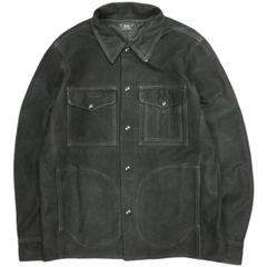 Lサイズ】未使用RRL インディゴ ラフアウト スエード ジャケット