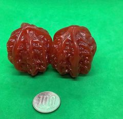 超美品 天然瑪瑙 褐色九眼天珠ペンダント 6316-1/2 - メルカリ