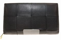 最高峰品】ボッテガヴェネタ カセット 長財布 マキシイントレ 黒