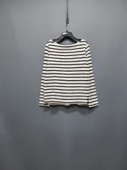 UNIQLO ボートネック ストライプ Tシャツ