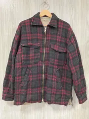 ジャンク LEVI STRAUSS/リーバイストラウス/ウールジャケット/チェック/レッド