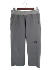 ザノースフェイス THE NORTH FACE トレーニング リブ クロップド パンツ NB32081 ロゴ イージー パンツ グレー QQQ 国内正規 