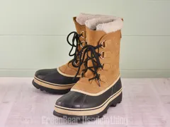 E519 メンズ SOREL スノーブーツ 茶 CM27 EU42 27cm