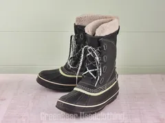 E527 レディース L.L.Bean スノーブーツ 黒 W8 25cmのサムネイル
