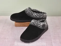 E532 メンズ Clarks サンダル スウェード 黒 11 28cm