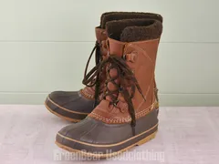 E537 レディース L.L.Bean スノーブーツ 茶 W8 25cmのサムネイル