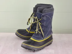 E538 レディース キッズ L.L.Bean ビーンブーツ 青系 kid's4 22.5cmのサムネイル