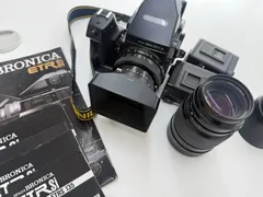 D【ヴィンテージ】ゼンザブロニカ　Zenza Bronica ETR Si 希少 レトロ　美品のサムネイル