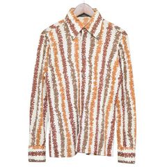 美品 ベルルッティ カリグラフィー 総柄シャツ サイズ39 春夏おしゃれ