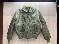 ALPHA JACKET FLYER'S CWU-45／P 2030-403 アルファ フライトジャケット L カーキ