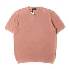 【新品】ROBERTO COLLINA ロベルトコリーナ Tシャツ サイズ:50 / 24SS 鹿の子 リネン Tシャツ (LINEN PIQUE TEE 116-01-0664) / MADE IN ITALY / ベビーピンク / トップスのサムネイル