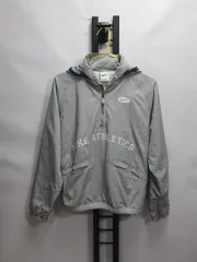 ナイキ キッズ アノラック ウィンドブレーカー ジャケット グレー L 13-14y
