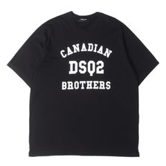 定価3万越❕ DSQUARED2 ディースクエアード Tシャツ ブラック ロゴ 