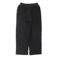 【新品】DOLCE&GABBANA ドルチェ&ガッバーナ パンツ ブラック 黒 サイズ:52 | 22AW ボアパイル ブークレ ワイド イージー パンツ (GVNNAT HU7MT) | イタリア製 | ボトムス ズボン【メンズ】のサムネイル