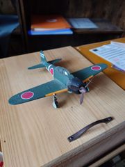 零戦 52型 721-23 金属製1/48 スケール 全長約19cm 欠品有り - メルカリ