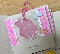 バンダイ ガチャ サンリオ キャンディチャーム グミキーホルダー マイメロディ