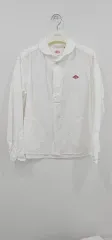ダントン ラウンドカラーシャツ 白 36 ssf購入